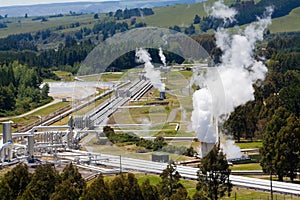 Geothermal power station altenative energy