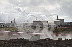 Geothermal Power Station in Iceland