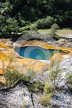 Geothermal spring. Orakei Korako