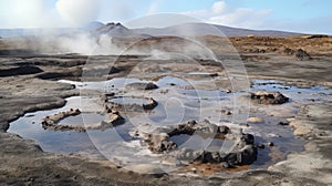 geothermal volcanic mud pots 54