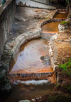 Geothermal water stream