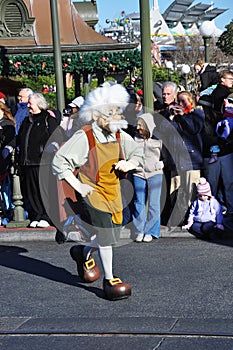 Geppetto in A Dream Come True Celebrate Parade