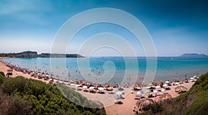 Gerakas beach panorama