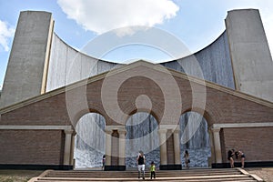 Gerald D. Hines Waterwall Park in Houston, Texas