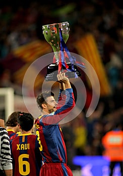 Gerard Pique of Barcelona