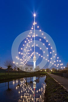 Gerbrandy tower - Largest christmas tree in the world