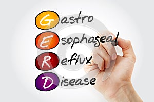 GERD - Gastroesophageal Reflux Disease, acronym