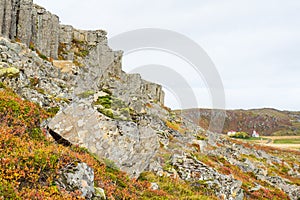 Gerduberg Cliffs on Iceland