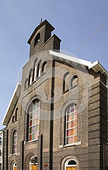 Gereformeerde Westerkerk church in Utrecht. Netherlands