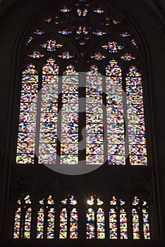 Cologne Cathedral - Gerhard Richter - stained glass window photo