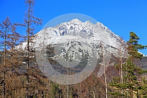 Gerlachovsky stit - peak in High Tatras, Slovakia