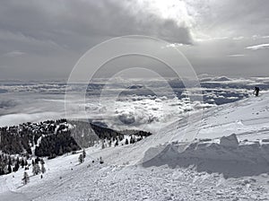 Gerlitzen Ski Area in winter photo