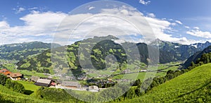 Gerlosstein mountain in Zillertal Alps in Austria