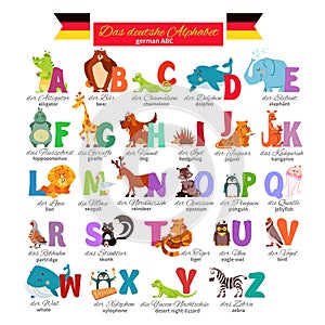 German abc for preschool education