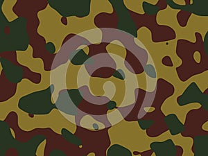 German Afrika Korps camouflage pattern background