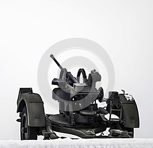 German anti aircraft gun M38 PLT