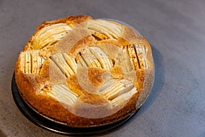 German apple pie traditional