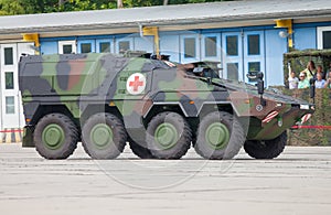 German armoured ambulance vehicle, Boxer