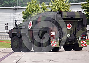 German armoured ambulance vehicle, Boxer