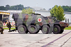 German armoured ambulance vehicle, Boxer