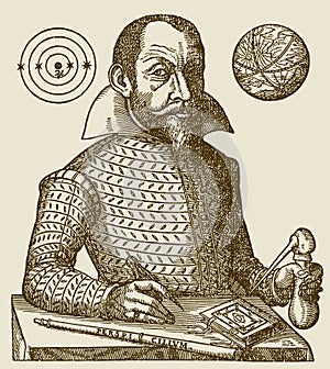 German astronomer and mathematician Simon Marius