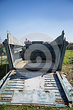 German battery in Maisy, Normandy photo