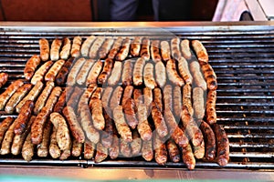 German bratwurst grill