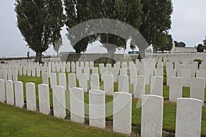 German Bunker, Tyne Cot Cemetery, Ypres Salient