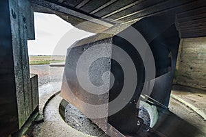 German bunkers and artillery in Normandy,France