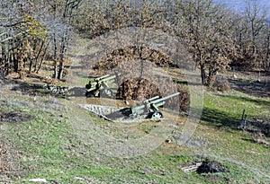German cannon.Sevastopol,Crimea