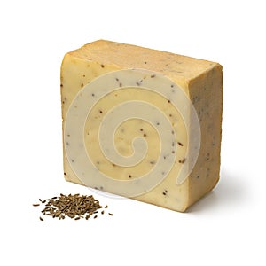 German caraway cheese and seeds