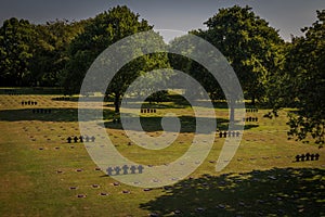 The German Cemetery at La Cambe, Normandy, France