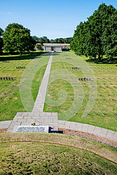 German cemetry in La Cambe, Normandy, France.