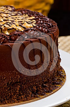 German Chocolate Fudge Cake