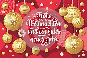 German Christmas. Weihnachten. Noel. Neujahrstag