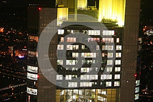 German city Frankfurt â€“ Commerzbank tower