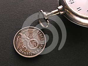German Coin and Watch