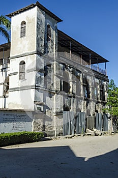 German colonial headquarters Bagamoyo