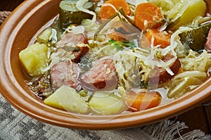 German Kohlsuppe