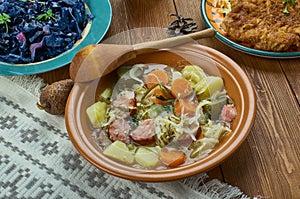 German Kohlsuppe