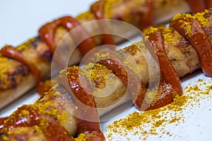 German currywurst