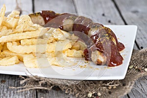 German Currywurst
