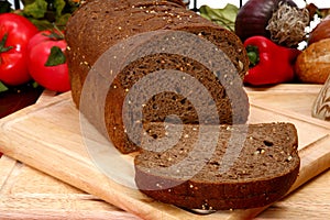 German Dark Wheat Bread