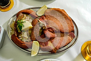 German cuisine based on pork.