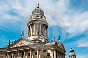 The german dome at Gendarmenmarkt in Berlin