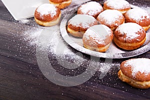 German donuts - berliner