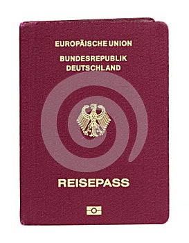 German European Union biometric passport