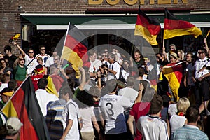 German fans at world cup 2010