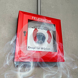 German fire detector
