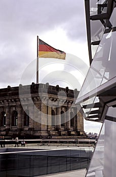 German flag- Berlin, Germany